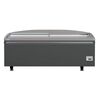 Ларь-бонета морозильная Haier GTE1850G (серый)