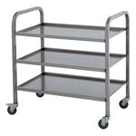 Тележка сервировочная Atesy ТС-Л-3-800.500.850-02