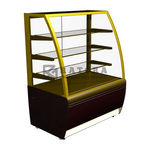 Витрина холодильная Polus K70 VM 1,3-1 0012-0109 (ВХСв-1,3д Сarboma)