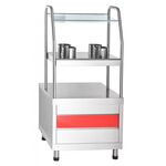 Прилавок Abat ПСПХ-70КМ для столовых приборов