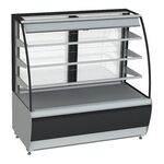 Витрина холодильная Kayman K-ВК-1300 (Серебряный)