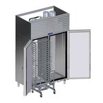 Шкаф шоковой заморозки Abat ШОК-40-01 с тележками-шпильками ТДШ-40-11