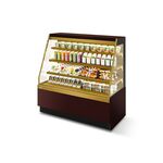 Витрина холодильная Chilz Vete KUB OF 90 (шоколад / золотой глянец)