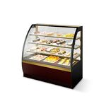 Витрина холодильная Chilz Vete 130 (шоколад / золотой глянец)