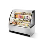 Витрина холодильная Chilz Vete OFT 130 (белый глянец / шлифованная нержавейка)