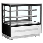 Витрина кондитерская холодильная Tefcold LPD1200F/Black (нерж.)