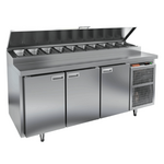 Стол холодильный для пиццы Hicold PZ2-111/GN (1/6H)