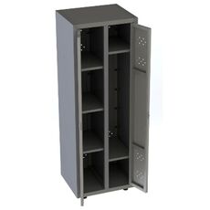 Шкаф для одежды Restoinox ШРОХН-25-6/5