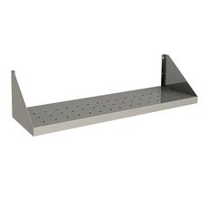 Полка настенная перфорированная Restoinox ПН-14/4-П
