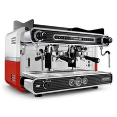 Кофемашина-автомат Sanremo Torino SED 2GR (красно-белая) низкая группа