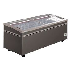 Ларь-бонета морозильная Haier GTS1850G (серый)