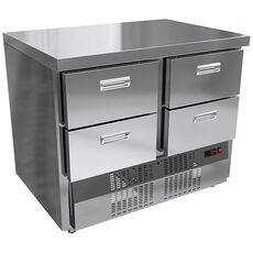 Стол холодильный Kroner СХ 4я-100-60