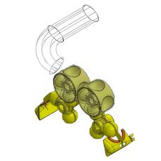 Отжимной комплект для лимонов Cancan 79998 S для автоматических соковыжималок CC.28, CC.38