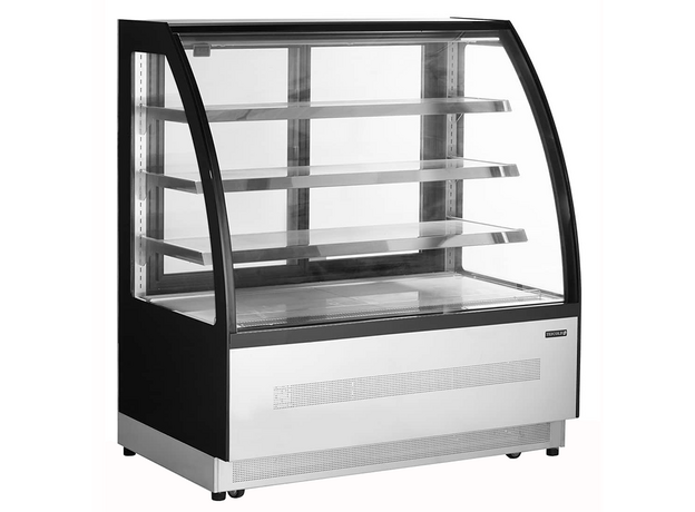 Витрина кондитерская холодильная Tefcold LPD1200C-P/BLACK