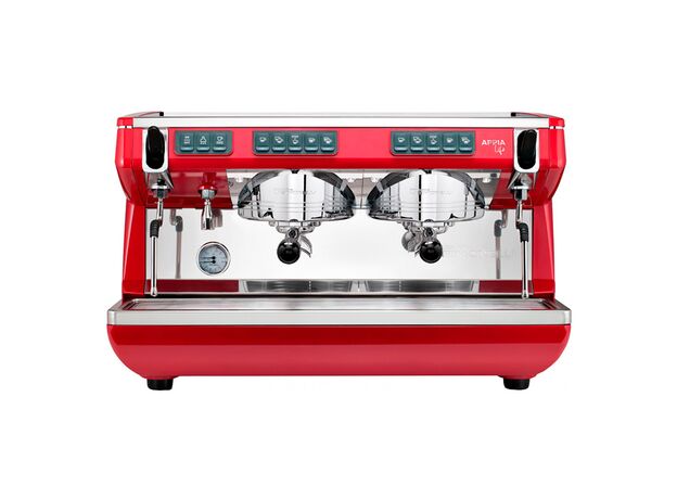 Кофемашина-автомат Nuova Simonelli Appia Life 2Gr V red+economizer+highGroups (165649)