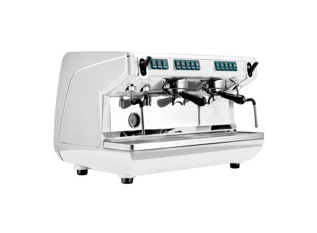 Кофемашина-автомат Nuova Simonelli Appia Life 2Gr V white+economizer+highGroups (165650)