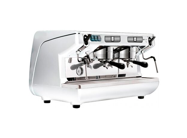 Кофемашина полуавтоматическая Nuova Simonelli Appia Life 2Gr S white+economizer+highGroups (167626)