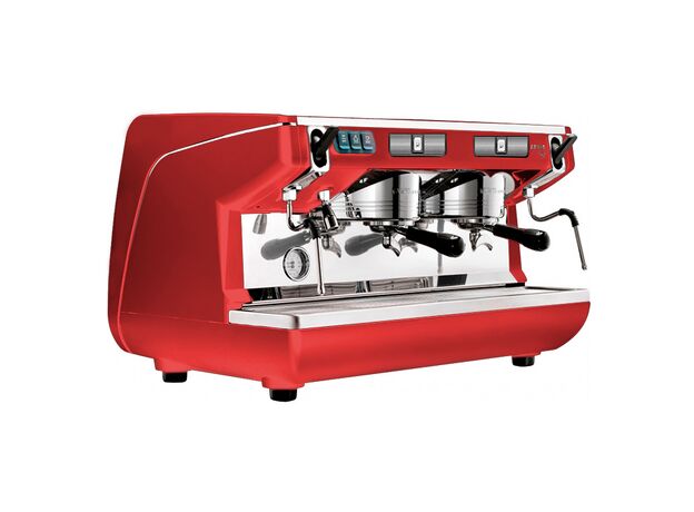 Кофемашина полуавтоматическая Nuova Simonelli Appia Life 2Gr S Red высокие группы с экономайзером (167627)