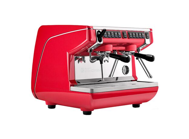 Кофемашина-автомат Nuova Simonelli Appia Life Compact 2Gr V red+economizer+highGroups (167632)