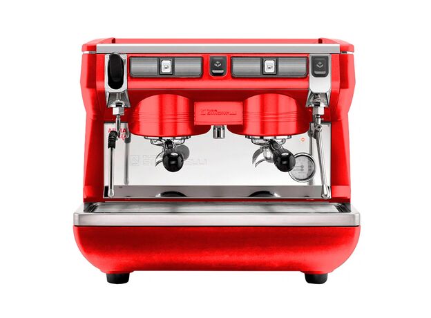 Кофемашина полуавтоматическая Nuova Simonelli Appia Life Compact 2Gr S red+economizer+highGroups (167634)