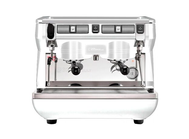 Кофемашина полуавтоматическая Nuova Simonelli Appia Life Compact 2Gr S white+economizer+highGroups (167635)