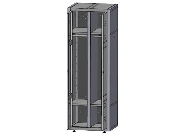 Шкаф для одежды Restoinox ШРОН-22-6/5