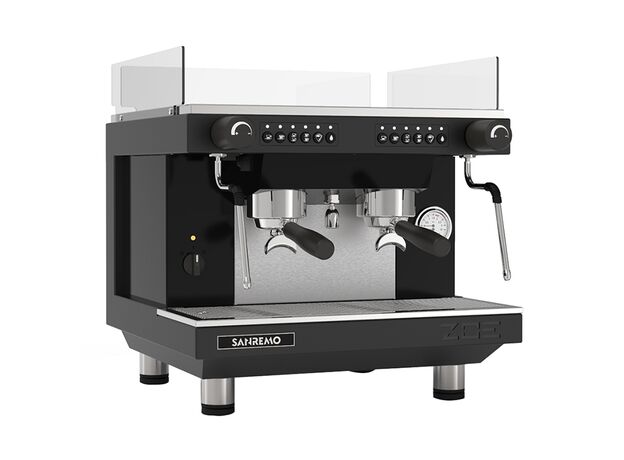 Кофемашина-автомат Sanremo Zoe Compact SED 2GR (черная)