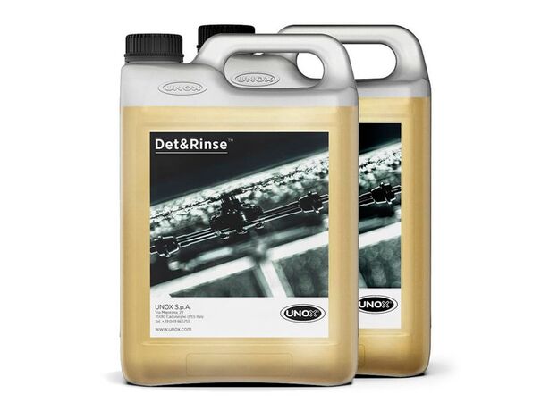 Моющее и ополаскивающее (2-в-1) средство Unox Det&Rinse DB1016A0 (2х5 л)