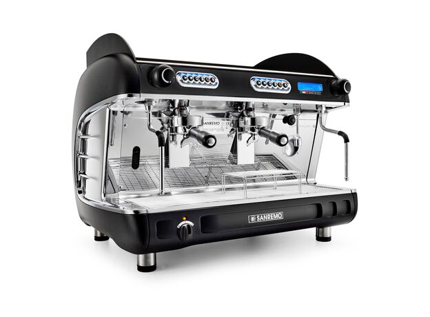 Кофемашина-автомат Sanremo Verona SED TALL 2GR Black (UVM210713806D) высокая группа