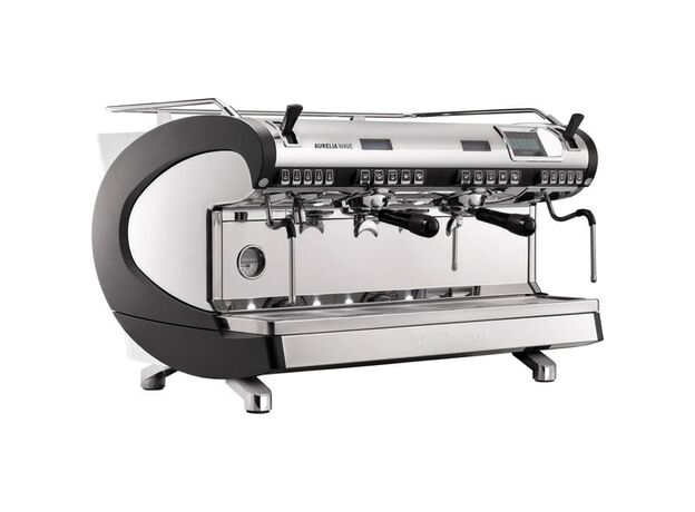 Кофемашина-автомат Nuova Simonelli Aurelia Wave T3 2Gr Black (14 л) высокие группы с экономайзером