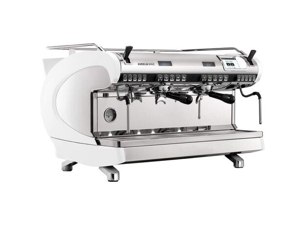 Кофемашина-автомат Nuova Simonelli Aurelia Wave T3 2Gr Pearl White (14 л) высокие группы с экономайзером (380V)