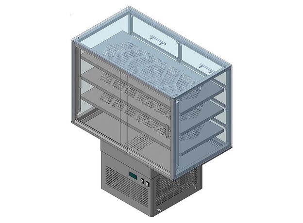 Витрина для холодных блюд Iterma Drop-In ВХ-1025 Толга