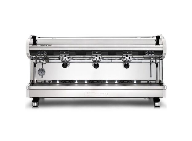 Кофемашина полуавтоматическая Nuova Simonelli Aurelia Wave 3Gr S Pearl White (высокие группы, LED)