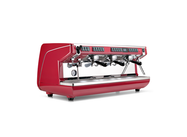 Кофемашина-автомат Nuova Simonelli Appia Life 3 Gr V Heart Red (15 л) высокие группы с экономайзером