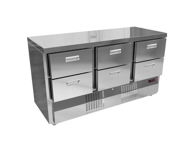 Стол морозильный Kroner СМ 6я-150-70