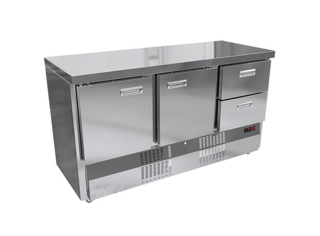 Стол холодильный Kroner СХ 2/2я-150-70