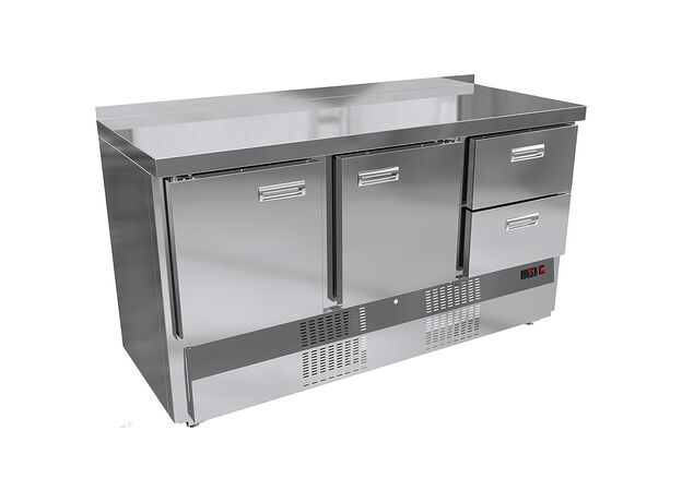 Стол холодильный Kroner СХб 2/2я-150-60