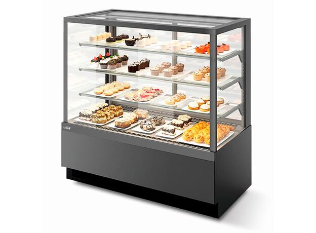 Витрина холодильная Chilz Vete KUB 130 (антрацит)