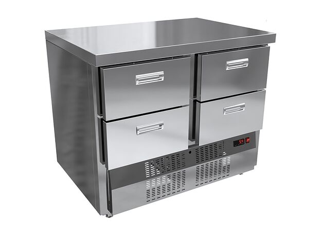 Стол холодильный Kroner СХ 4я-100-70