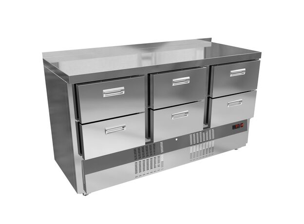 Стол холодильный Kroner СХб 6я-150-70