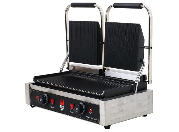Гриль контактный Rock Kitchen RK-CG813-SS