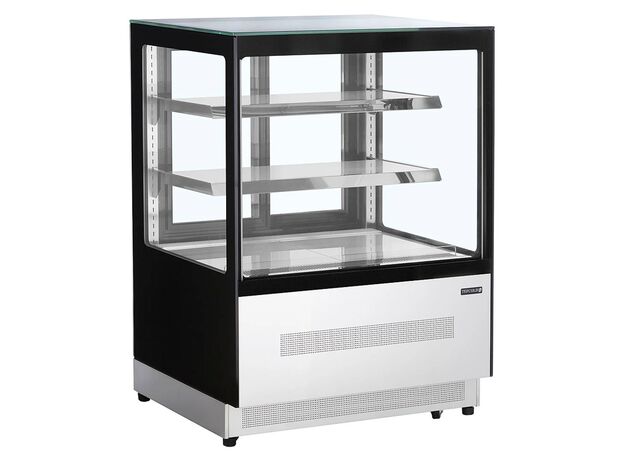 Витрина кондитерская холодильная Tefcold LPD900F/Black (нерж.)