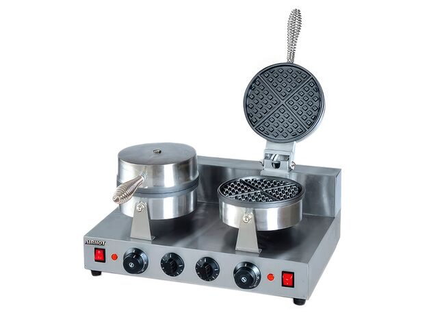 Вафельница Airhot WE-1D двойная (для бельгийских вафель)