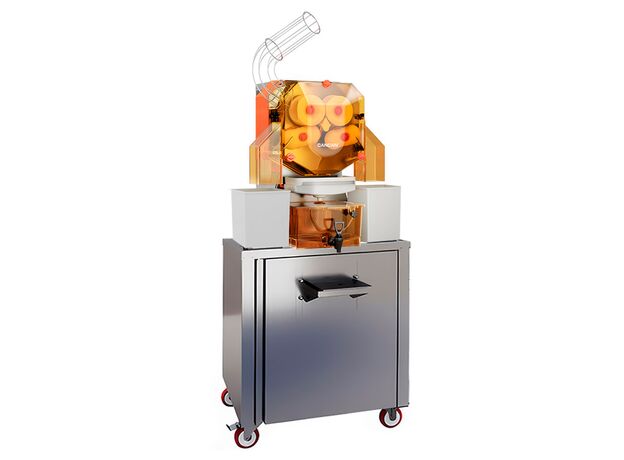 Соковыжималка автоматическая Cancan 0602-1102 CC.32 Automatic Pomegranate Press With Tank с ёмкостью на тележке (электрическая)