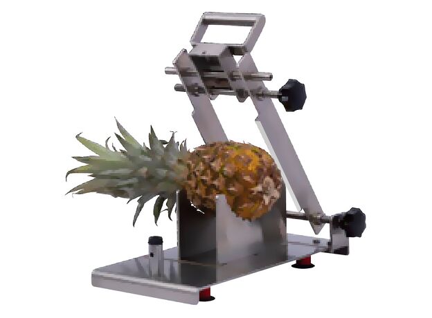 Нож-гильотина Cancan 0810 Pineapple Guillotine Cutter для срезания низа и верха ананасов (ручной)