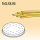 Насадка Fimar Tagliolini 3 mm (MPF8)